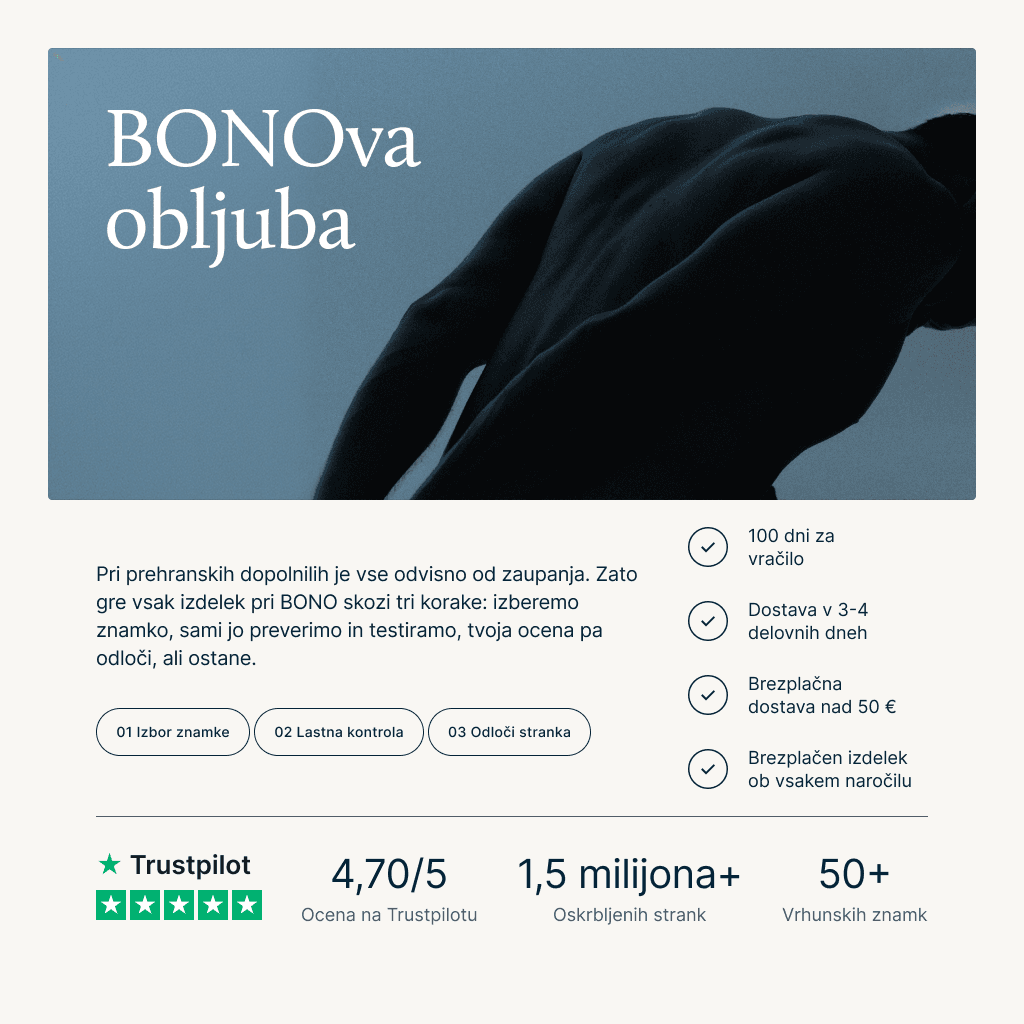 Obljuba podjetja BONO